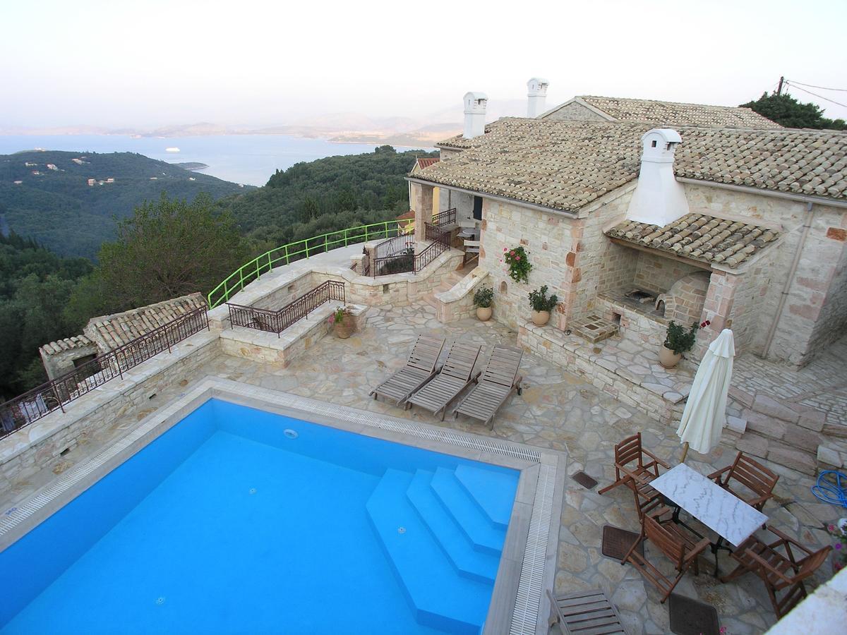 Viggla Traditional Stone Villa Olympia מראה חיצוני תמונה