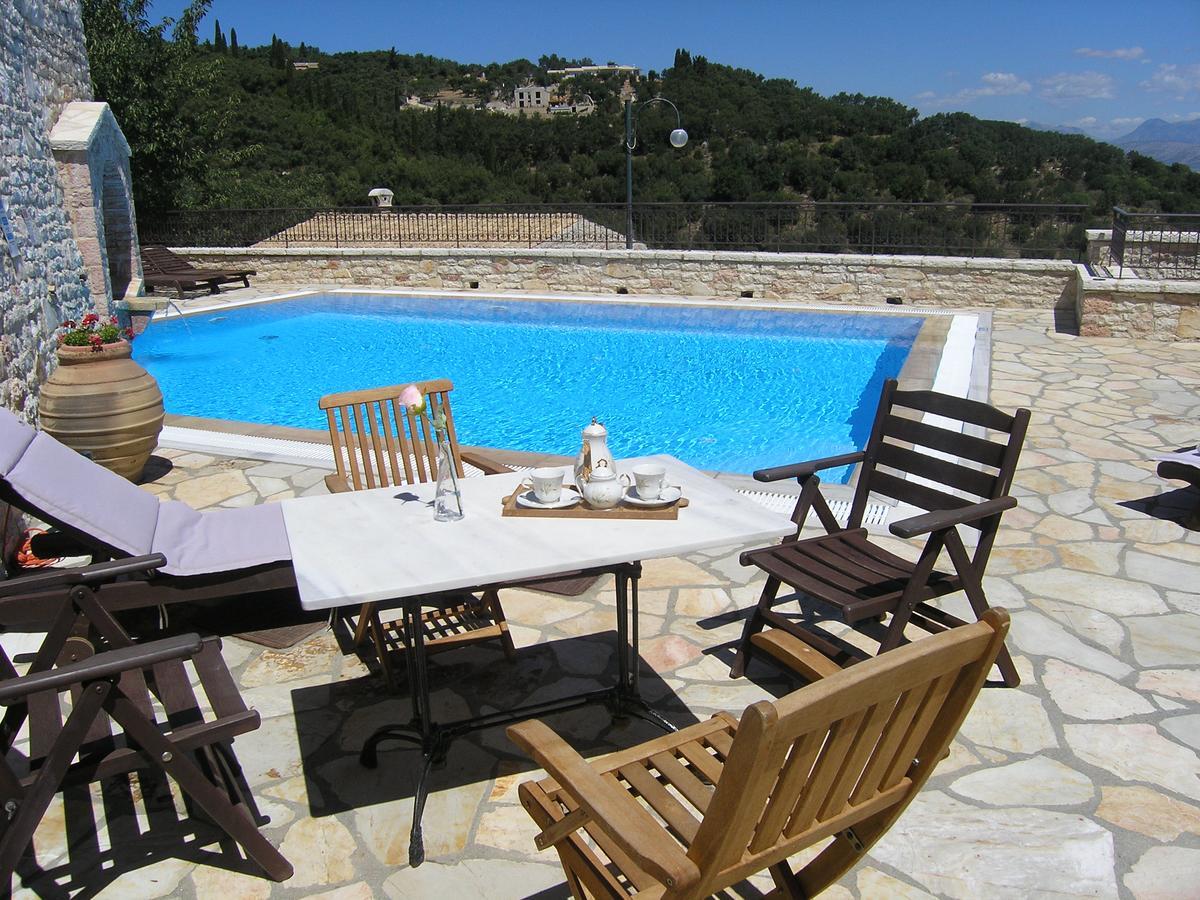 Viggla Traditional Stone Villa Olympia מראה חיצוני תמונה