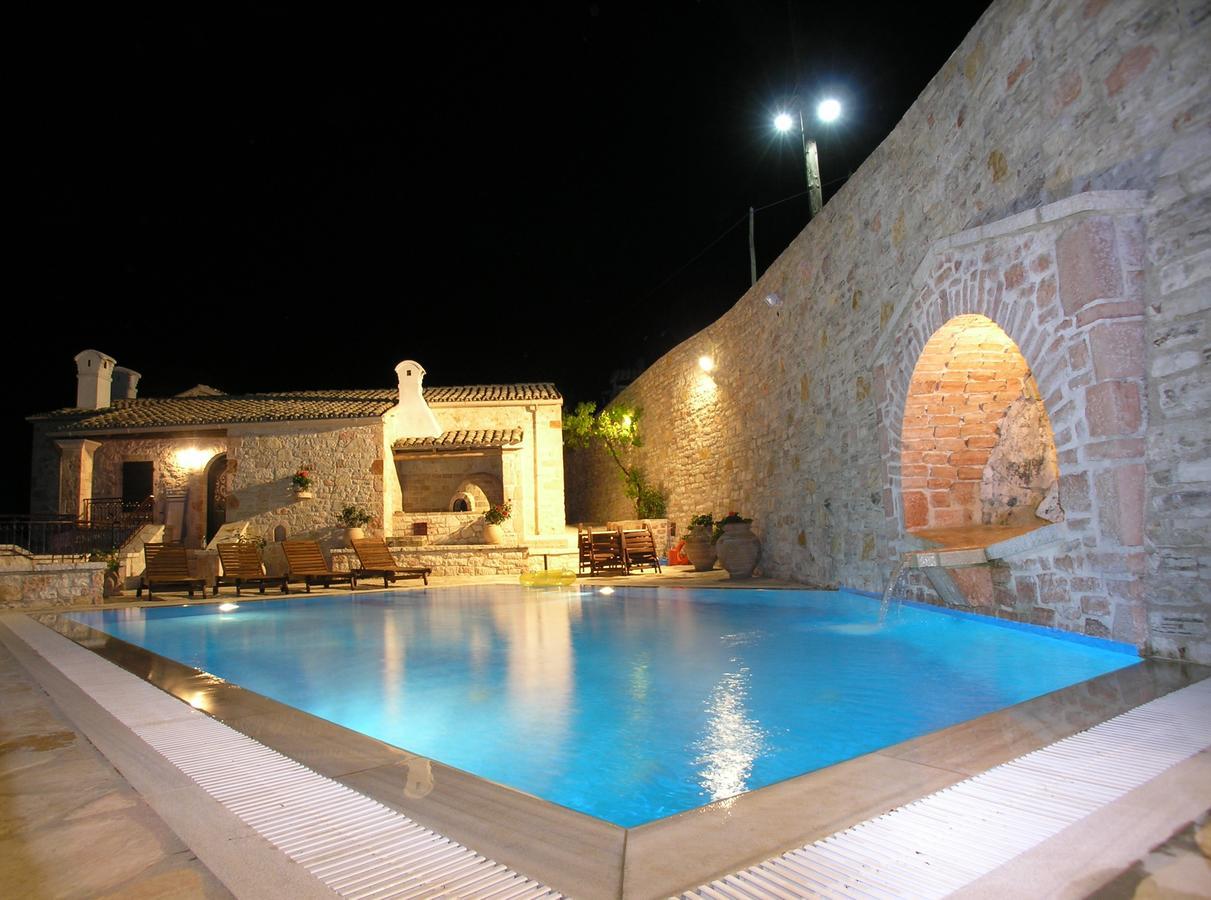 Viggla Traditional Stone Villa Olympia מראה חיצוני תמונה