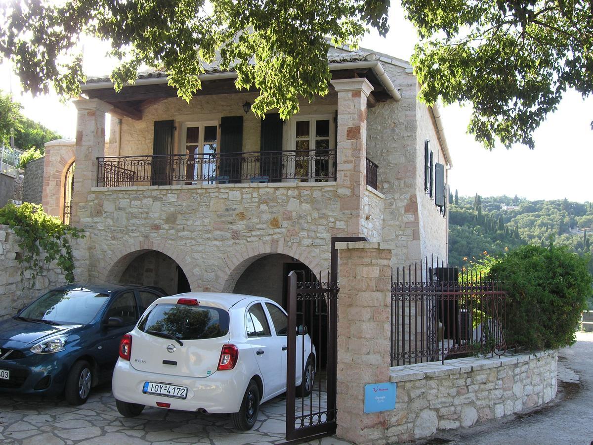 Viggla Traditional Stone Villa Olympia מראה חיצוני תמונה